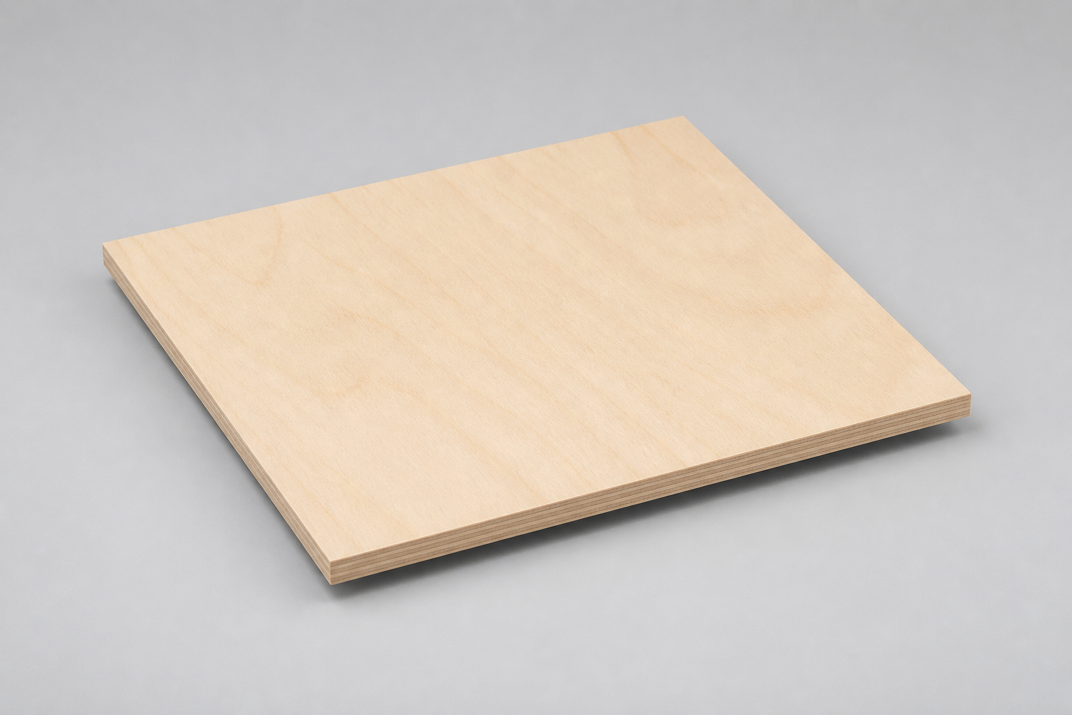 Precut Birch Plywood Square — 3 in, 1/4 in
